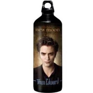 New Dead Stock New Moon Team Edward Black Eco-Friendly Aluminum Water Bottle